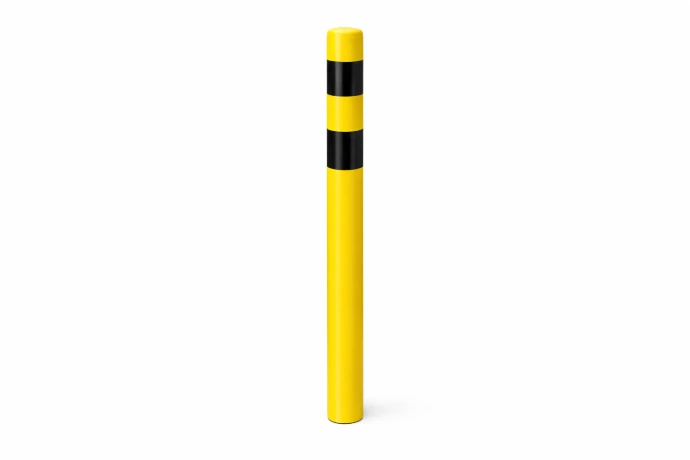 [ST.GR.159.2000.G/Z] stootpaal diam 159x4,5 mm lengte 2000 mm geel